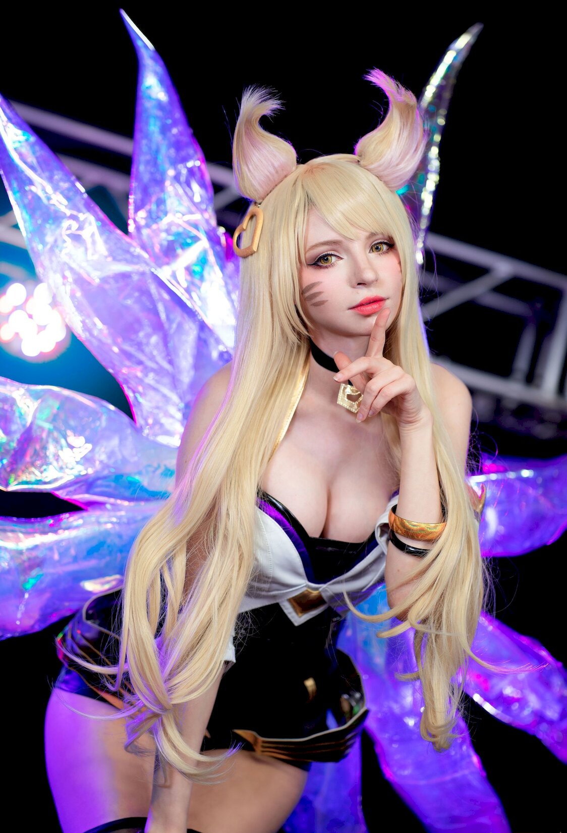 [ŮCosд] Peach milky Peachmilky KDA Ahri [League ofegends]/142P