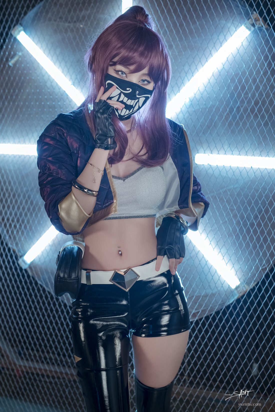 Automata Yuna Vol.4 Yuna Nier [ϺsaintPhotoLifeӰ] s Akali Cos Ʒʻ㼯ͼ KDA P.6