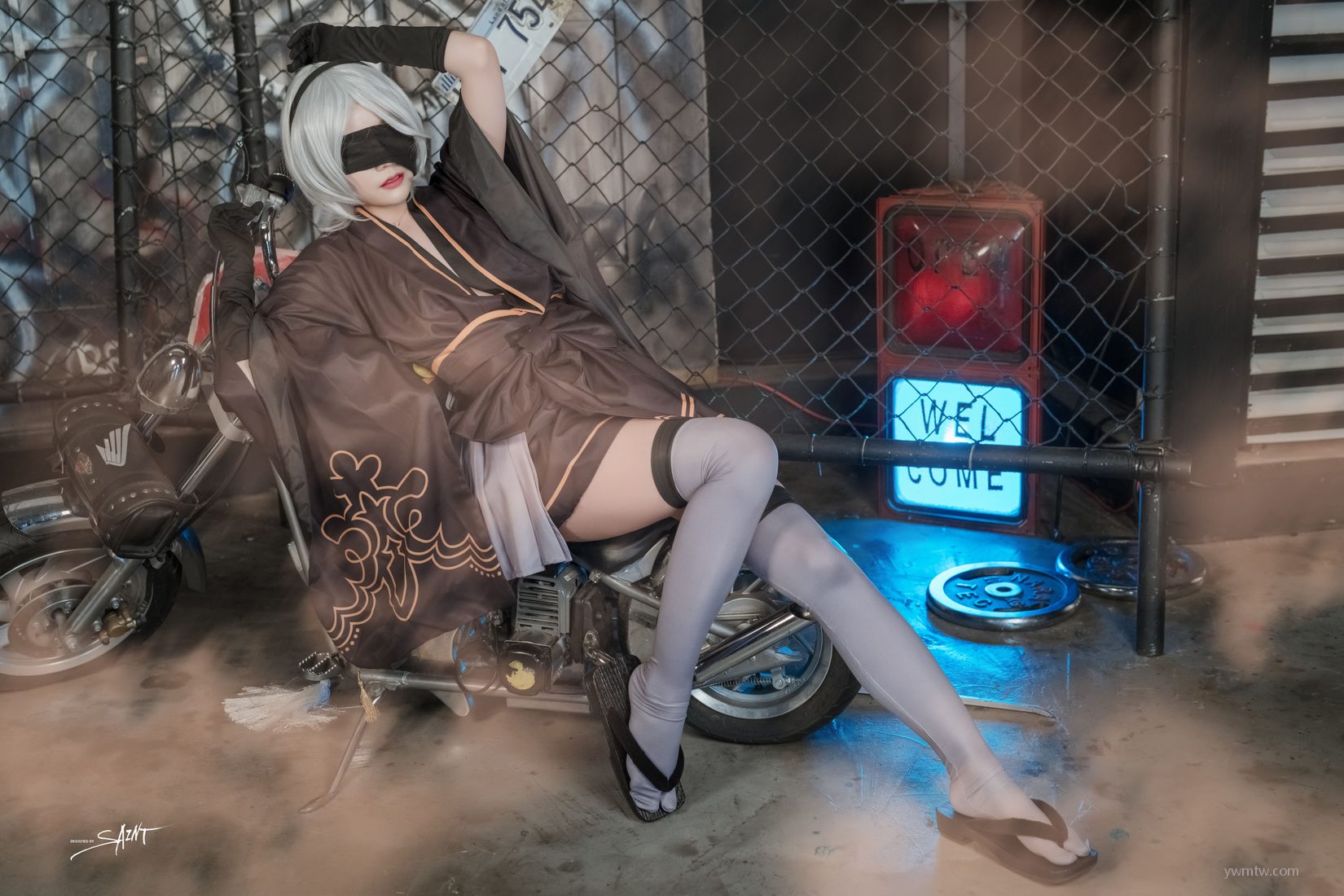 Akali KDA s Cos Yuna [ϺsaintPhotoLifeӰ] Ʒʻ㼯ͼ Yuna Automata Nier Vol.4 P.12